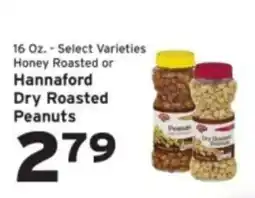 Hannaford Hannaford dry roasted peanuts offer