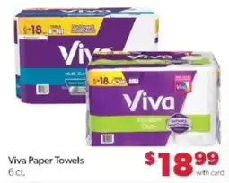 Family Fare Viva Paper Towels offer