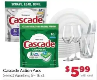 Family Fare Cascade Action Pacs offer
