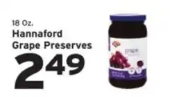 Hannaford Hannaford grape preserves offer