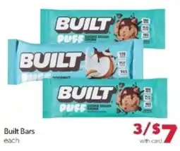 Family Fare Built Bars offer