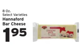 Hannaford Hannaford bar cheese offer