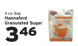 Hannaford Hannaford granulated sugar offer