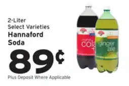 Hannaford Hannaford Soda offer