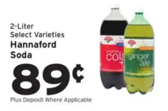 Hannaford Hannaford Soda offer