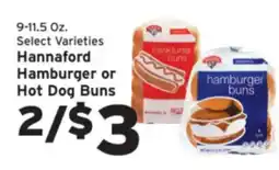 Hannaford Hannaford Hamburger or Hot Dog Buns offer