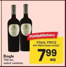 Safeway Bogle offer