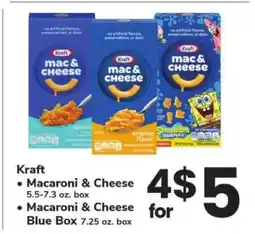 Safeway Kraft Macaroni & Cheese offer