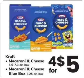 Safeway Kraft Macaroni & Cheese offer