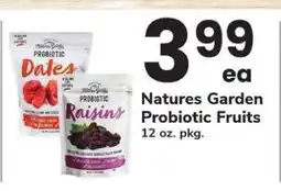 Safeway Natures Garden Probiotic Fruits offer