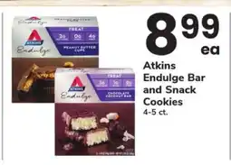 Safeway Atkins Endulge Bar and Snack Cookies offer