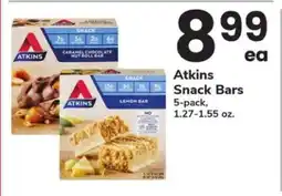 Safeway Atkins Snack Bars offer