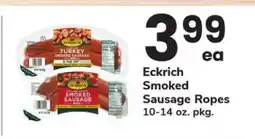 Safeway Eckrich Smoked Sausage Ropes offer