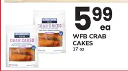 Safeway WFB CRAB CAKES offer