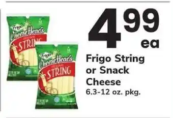 Safeway Frigo String or Snack Cheese offer