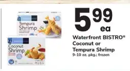 Safeway Waterfront Bistro Coconut or Tempura Shrimp offer