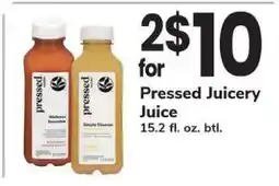 Safeway Pressed Juicery Juice offer