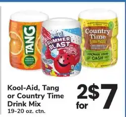 Safeway Kool-Aid, Tang or Country Time Drink Mix offer