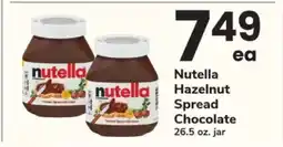 Safeway Nutella Hazelnut Spread Chocolate offer