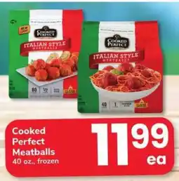 Safeway Cooked Perfect Meatballs offer