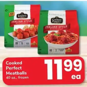 Safeway Cooked Perfect Meatballs offer