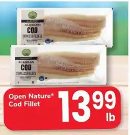 Safeway Open Nature Cod Fillet offer