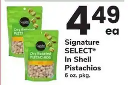 Safeway Signature SELECT In Shell Pistachios offer