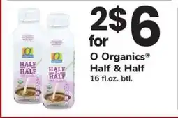 Safeway O Organics Half & Half offer