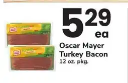 Safeway Oscar Mayer Turkey Bacon offer