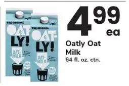 Safeway Oatly! Oat Milk offer