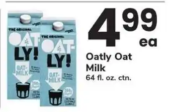 Safeway Oatly! Oat Milk offer
