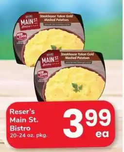 Safeway Reser's Main St Bistro offer