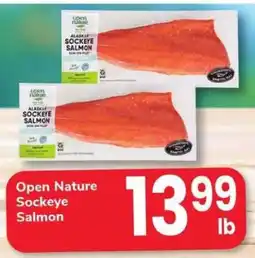 Safeway Open Nature Sockeye Salmon offer