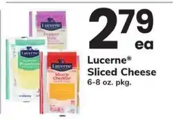Safeway Lucerne Sliced Cheese offer