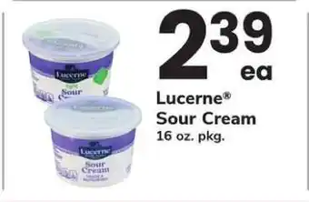 Safeway Lucerne Sour Cream offer