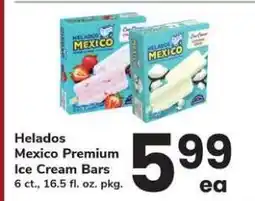 Safeway Helados Mexico Premium Ice Cream Bars offer