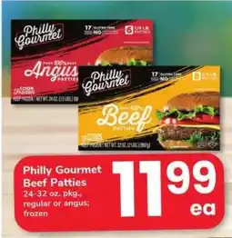 Safeway Philly Gourmet Beef Patties offer