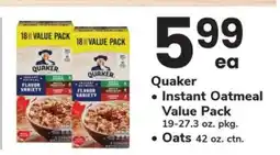 Safeway Quaker offer