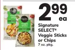 Safeway Signature SELECT Veggie Sticks or Chips offer