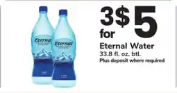 Safeway Eternal Water offer