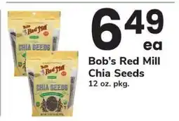 Safeway Bob's Red Mill Chia Seeds offer