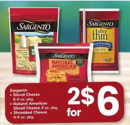 Safeway Sargento Cheese offer