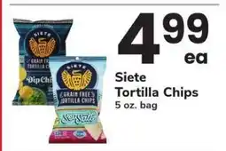 Safeway Siete Tortilla Chips offer