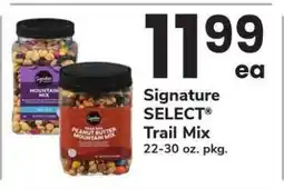 Safeway Signature Select Trail Mix offer