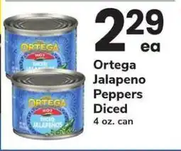 Safeway Ortega Jalapeño Peppers Diced offer