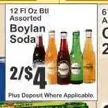 Key Food Boylan Soda offer