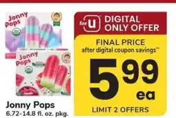 Safeway Jonny Pops offer
