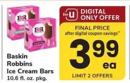 Safeway Baskin Robbins Ice Cream Bars offer