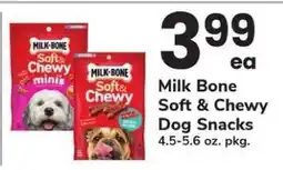 Safeway Milk Bone Soft & Chewy Dog Snacks offer