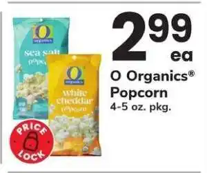 Safeway O ORGANICS POPCORN offer